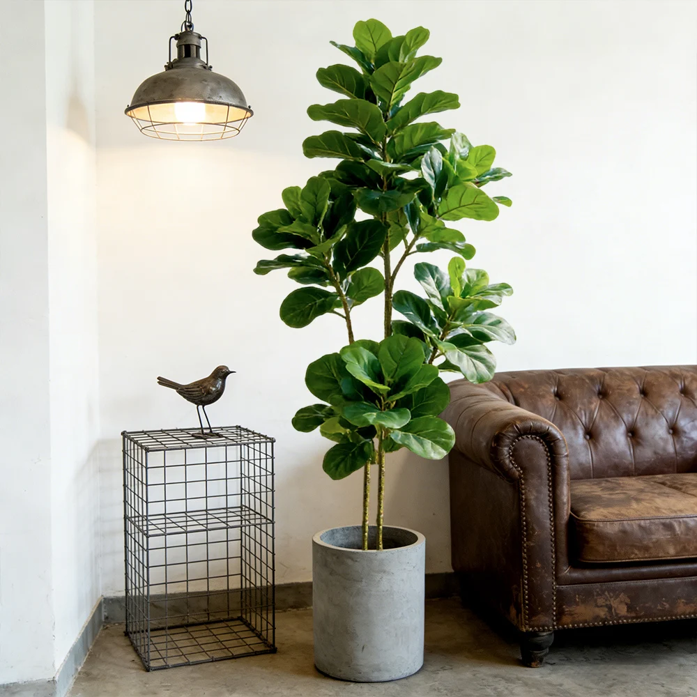 Ficus Lyrata Tree - Árvore Artificial de Ficus Lira de