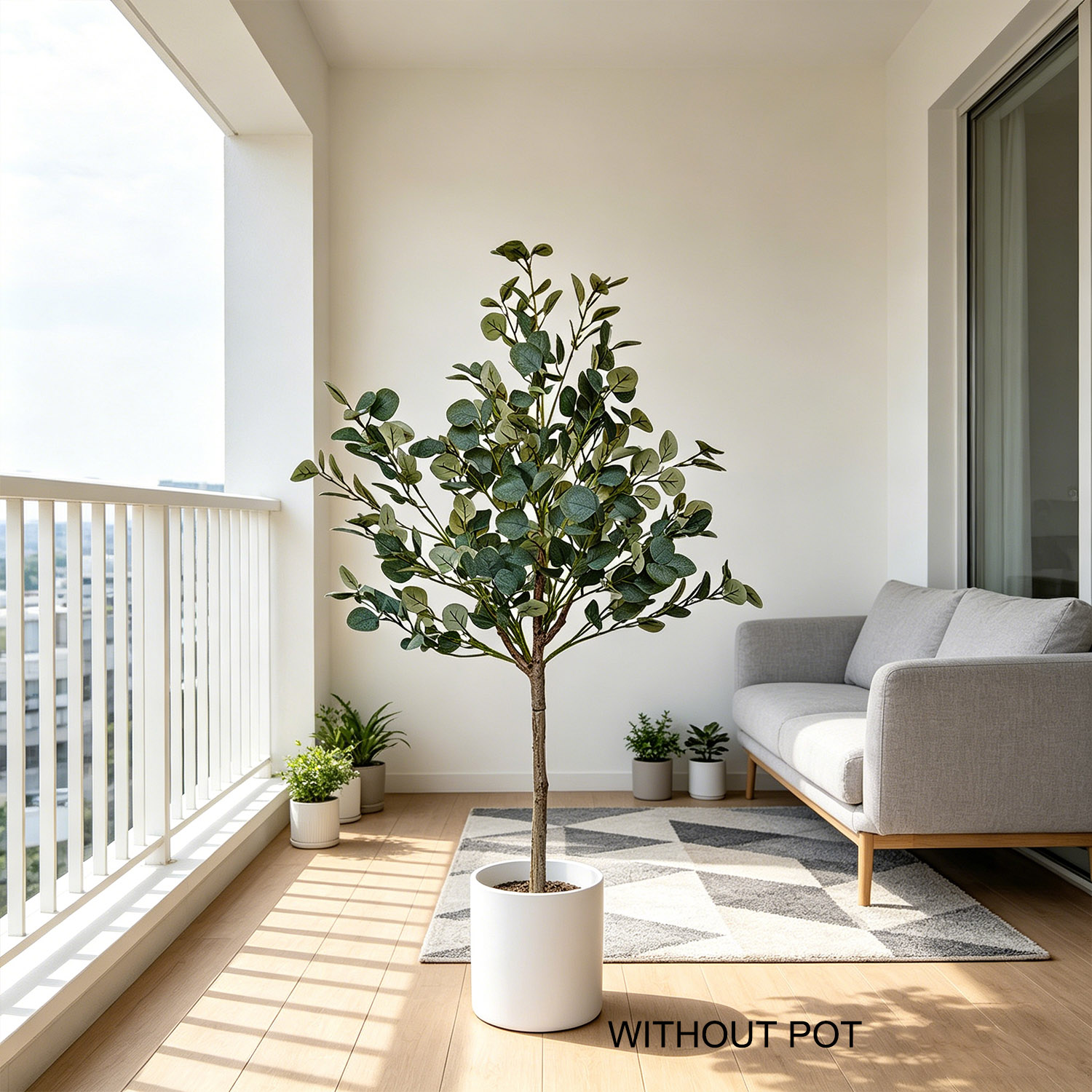 Planta Artificial de Eucalipto - Ficus Lyrata Tree avaliação e preço